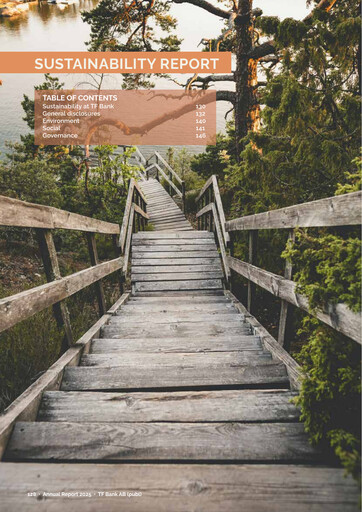 Thumbnail TF Bank AB Sustainability Report 2025