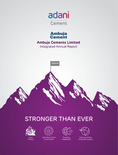 Thumbnail Ambuja Cements
 Annual Report 2023-2024