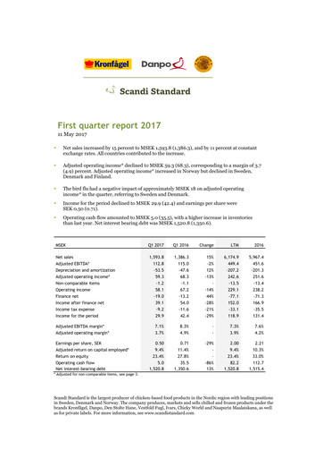 Thumbnail Scandi Standard AB Quarterly Report 2017-q1