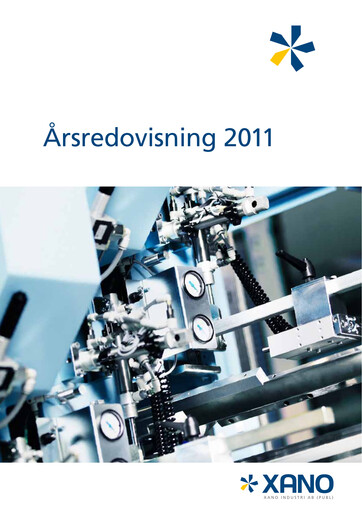 Miniature XANO Industri Rapport annuel 2011