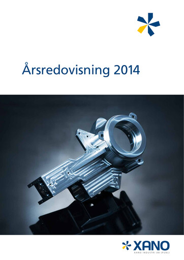 Miniature XANO Industri Rapport annuel 2014