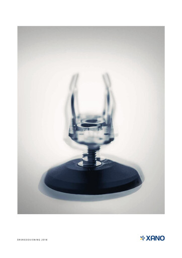 Miniature XANO Industri Rapport annuel 2018