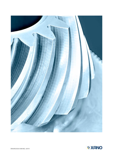 Miniature XANO Industri Rapport annuel 2019