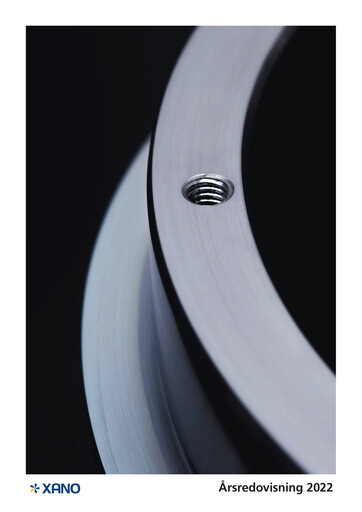 Miniature XANO Industri Rapport annuel 2022