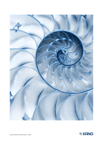 Thumbnail XANO Industri Sustainability Report 2020