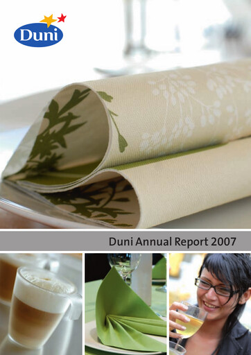 Thumbnail Duni AB Annual Report 2007