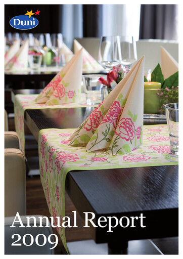 Thumbnail Duni AB Annual Report 2009