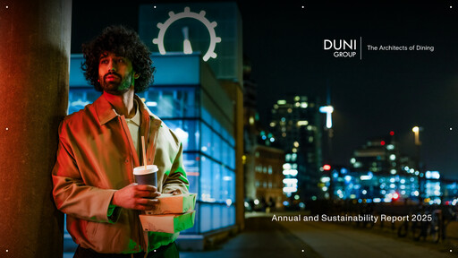 Thumbnail Duni AB Annual Report 2025