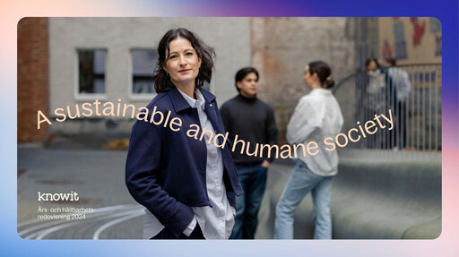 Thumbnail Knowit Annual Report 2024