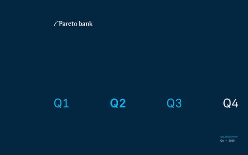 Thumbnail Pareto Bank Quarterly Report 2025-q4