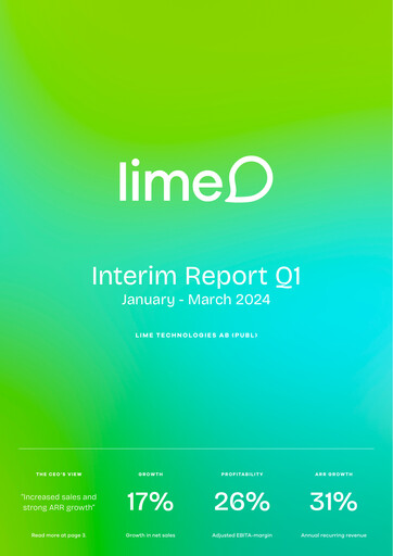 Miniature Lime Technologies AB Rapport trimestriel 2024-q1