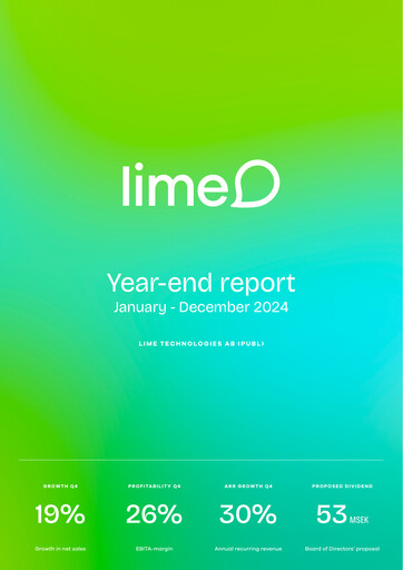 Miniature Lime Technologies AB Rapport trimestriel 2024-q4