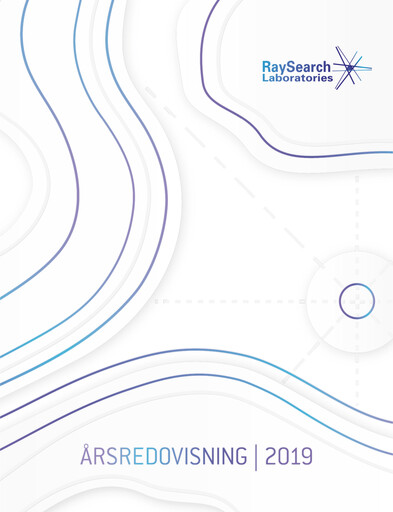 Thumbnail RaySearch Laboratories AB Annual Report 2019