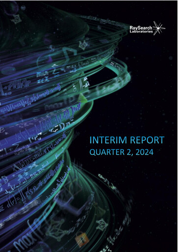 Thumbnail RaySearch Laboratories AB Quarterly Report 2024-q2