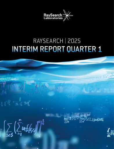 Thumbnail RaySearch Laboratories AB Quarterly Report 2025-q1