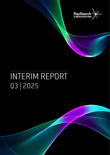 Thumbnail RaySearch Laboratories AB Quarterly Report 2025-q3