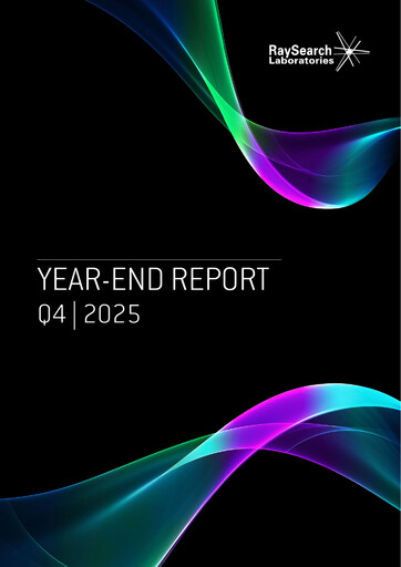 Thumbnail RaySearch Laboratories AB Quarterly Report 2025-q4