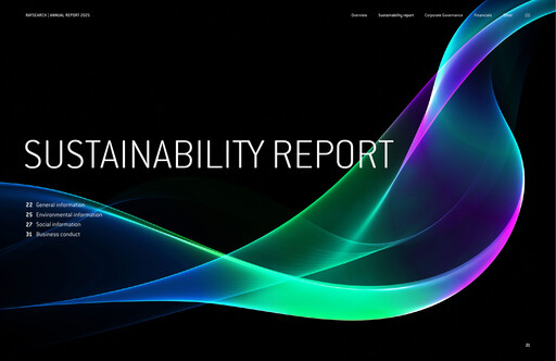 Thumbnail RaySearch Laboratories AB Sustainability Report 2025