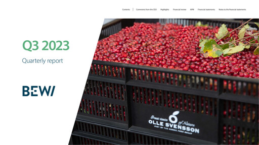 Thumbnail BEWi ASA Quarterly Report 2023-q3