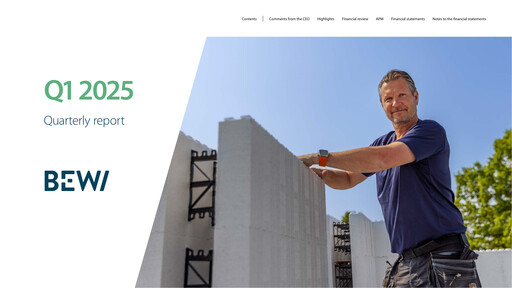 Thumbnail BEWi ASA Quarterly Report 2025-q1