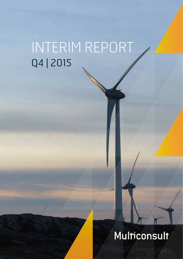 Thumbnail Multiconsult Quarterly Report 2015-q4