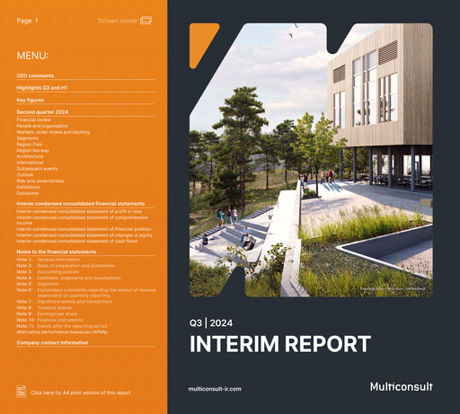 Thumbnail Multiconsult Quarterly Report 2024-q3