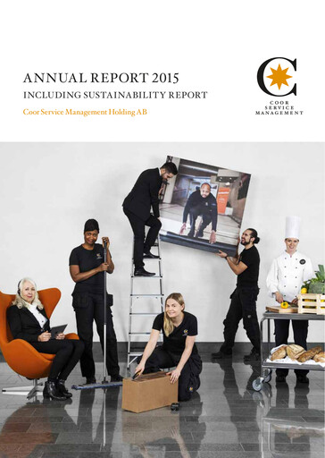 Thumbnail Coor Service Management Holding AB Annual Report 2015