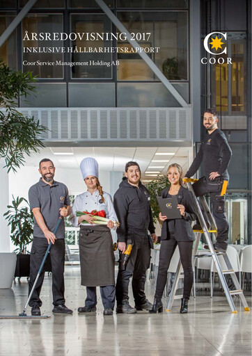 Thumbnail Coor Service Management Holding AB Annual Report 2017