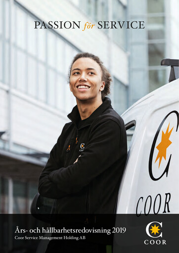 Thumbnail Coor Service Management Holding AB Annual Report 2019