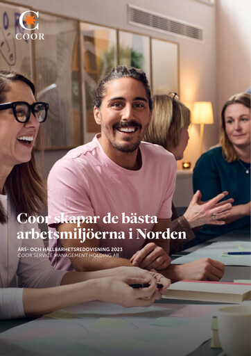 Thumbnail Coor Service Management Holding AB Annual Report 2023