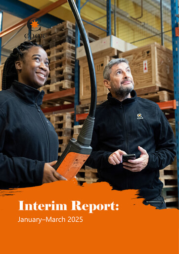 Thumbnail Coor Service Management Holding AB Quarterly Report 2025-q1