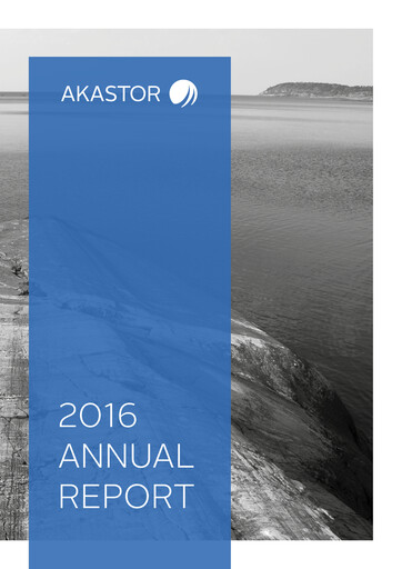 Thumbnail Akastor ASA Annual Report 2016