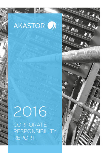 Thumbnail Akastor ASA ESG Report 2016