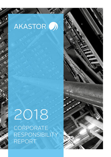 Thumbnail Akastor ASA ESG Report 2018