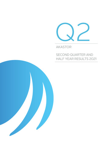Thumbnail Akastor ASA Half-year Report 2021-h1