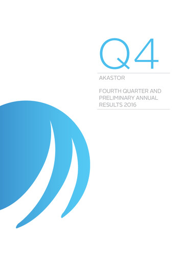 Thumbnail Akastor ASA Quarterly Report 2016-q4