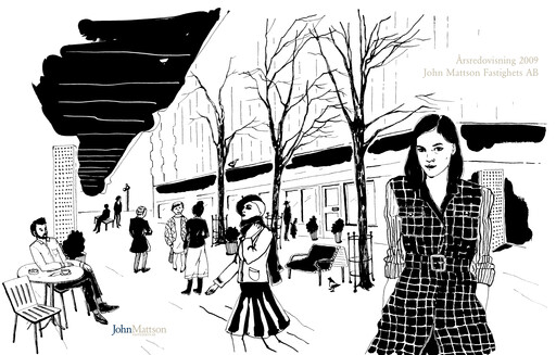 Miniature John Mattson Fastighetsföretagen Rapport annuel 2009