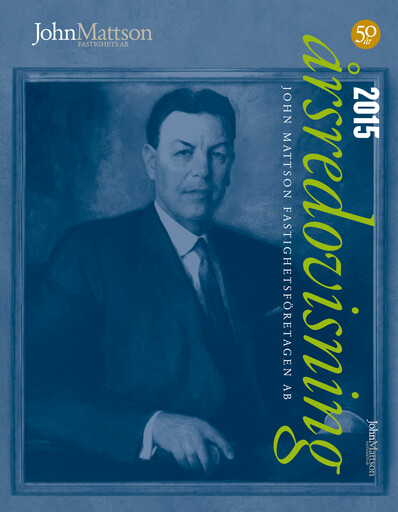 Miniature John Mattson Fastighetsföretagen Rapport annuel 2015