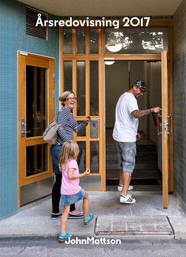 Miniature John Mattson Fastighetsföretagen Rapport annuel 2017