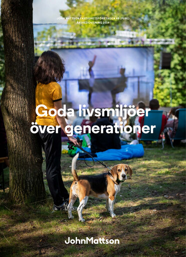 Miniature John Mattson Fastighetsföretagen Rapport annuel 2019