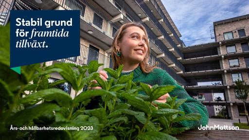 Miniature John Mattson Fastighetsföretagen Rapport annuel 2023