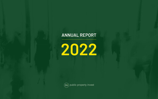 Thumbnail Public Property Invest AS Annual Report 2022
