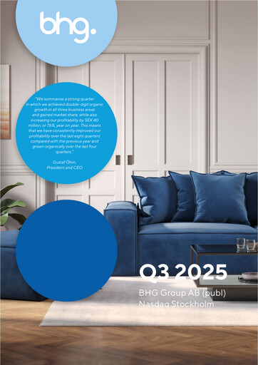 Thumbnail BHG Group AB Quarterly Report 2025-q3