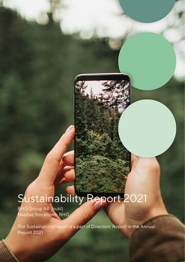 Thumbnail BHG Group AB Sustainability Report 2021