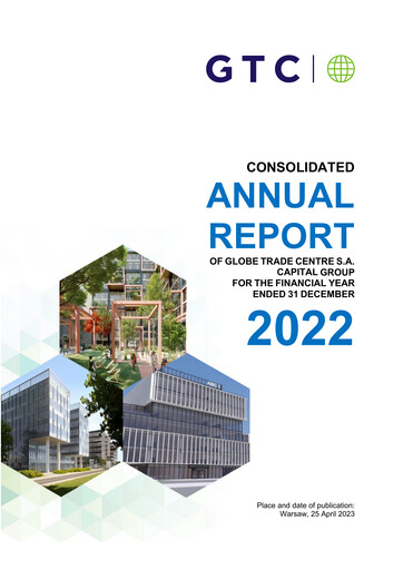 Thumbnail Globe Trade Centre Annual Report 2022
