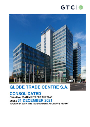 Thumbnail Globe Trade Centre Financial Statement 2021