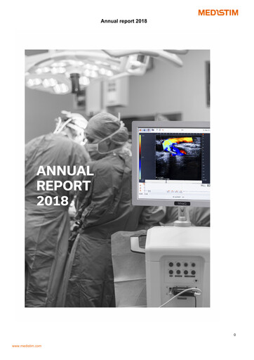 Thumbnail Medistim Annual Report 2018