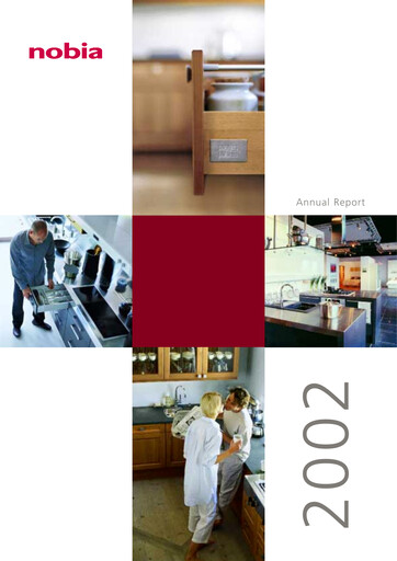 Thumbnail Nobia AB Annual Report 2002