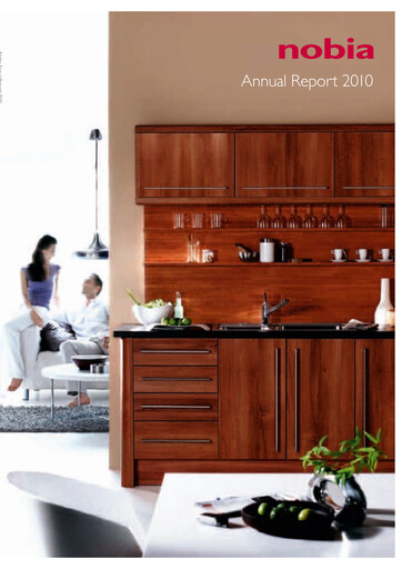 Thumbnail Nobia AB Annual Report 2010