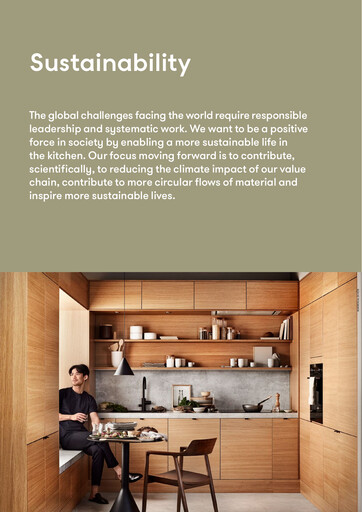 Miniature Nobia AB Rapport de durabilité 2020